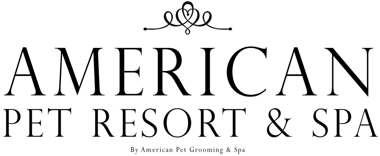 american pet resort and spa logo